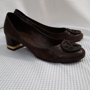 Tory Burch chunky heels